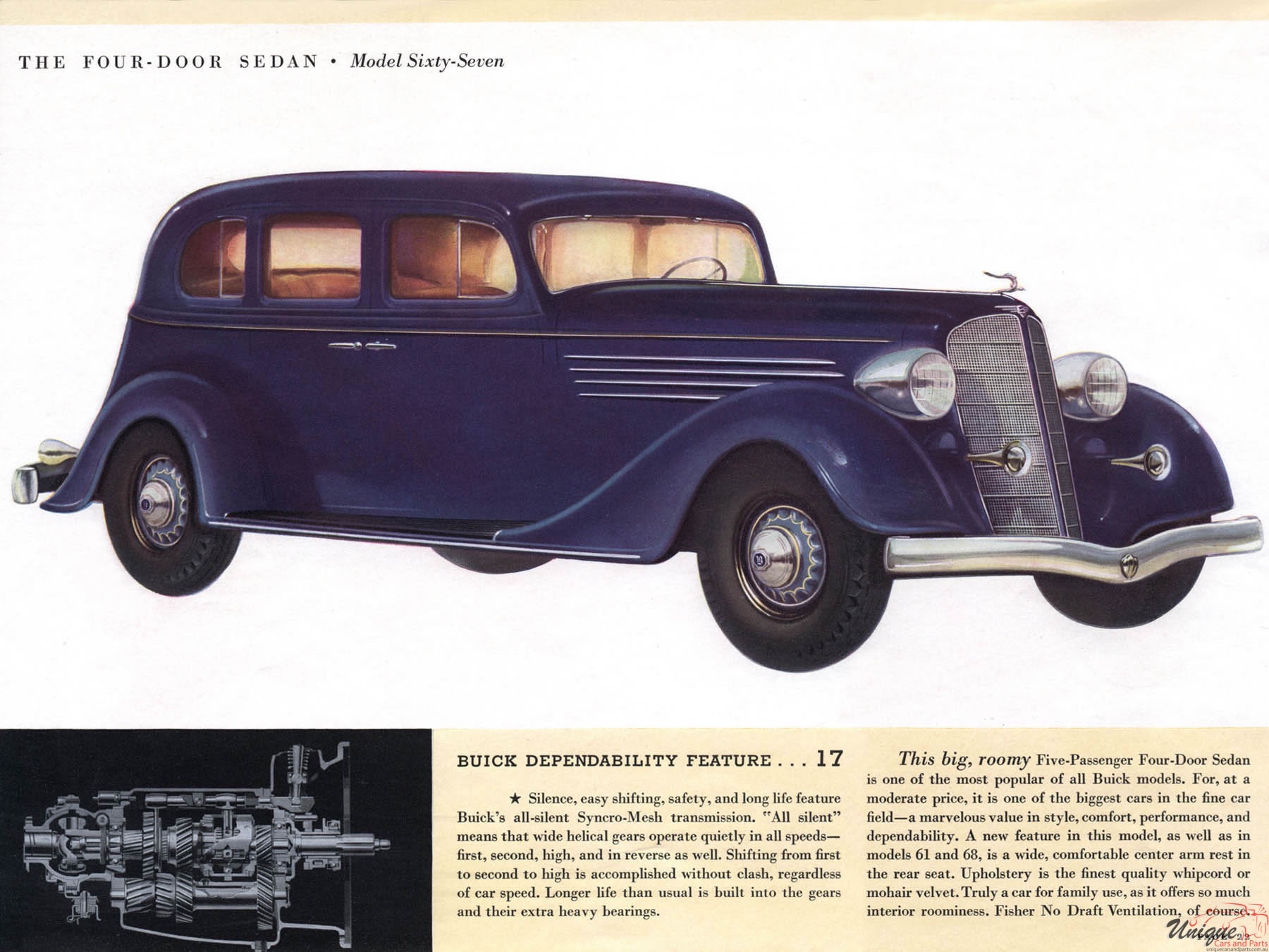 1935 Buick Brochure Page 2